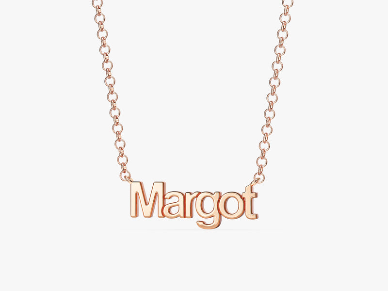 Personalized Rolo Name Necklace