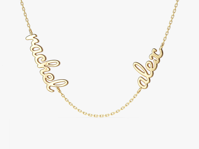 Double Name Necklace