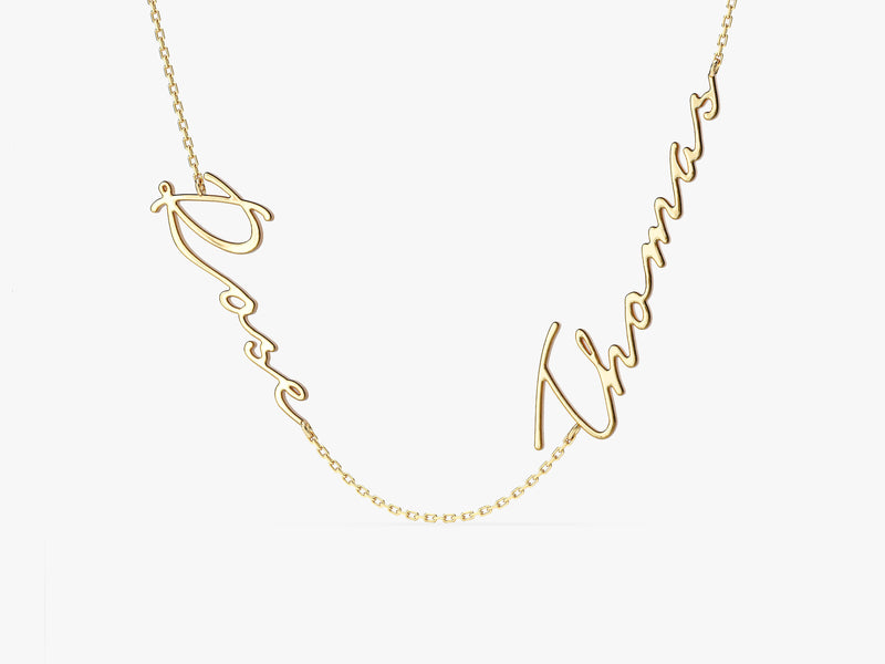 Double Name Necklace