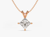 Double Bail Solitaire Pendant (1.00 CT)
