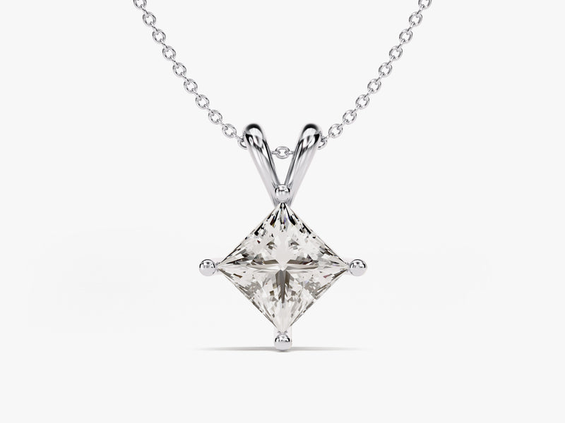 Double Bail Solitaire Pendant (1.00 CT)