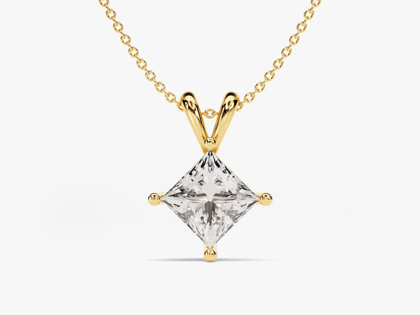 Double Bail Solitaire Pendant (1.00 CT)