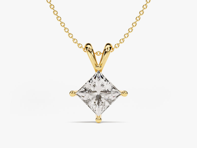 Double Bail Solitaire Pendant (1.00 CT)