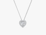 Halo Heart Necklace