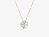 Halo Heart Necklace