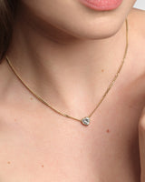 Heart Cuban Chain Necklace