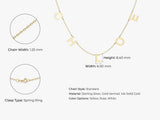 Letter Name Necklace