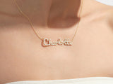 Pave Name Necklace