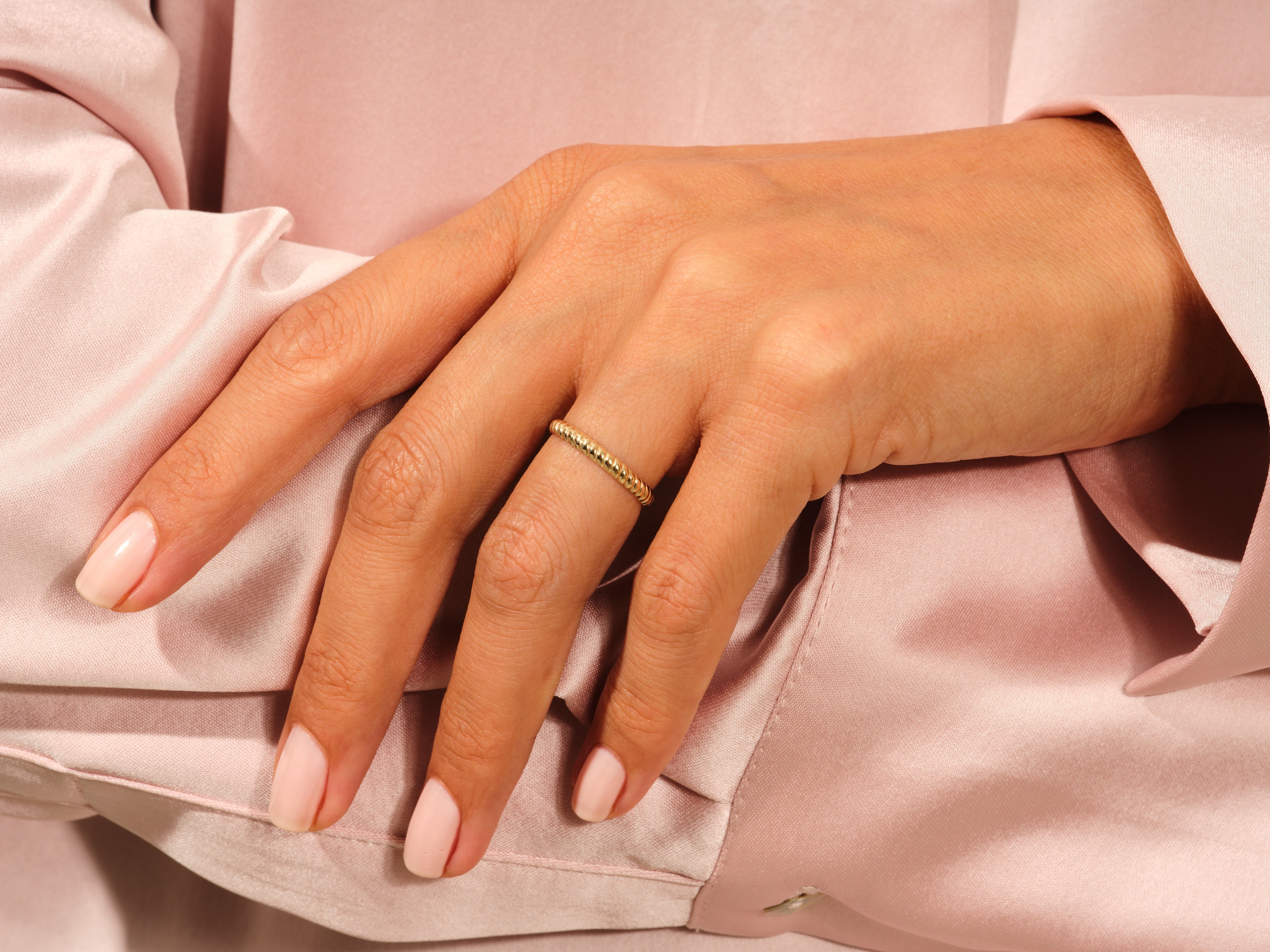 3.00 mm Twist Rope Ring