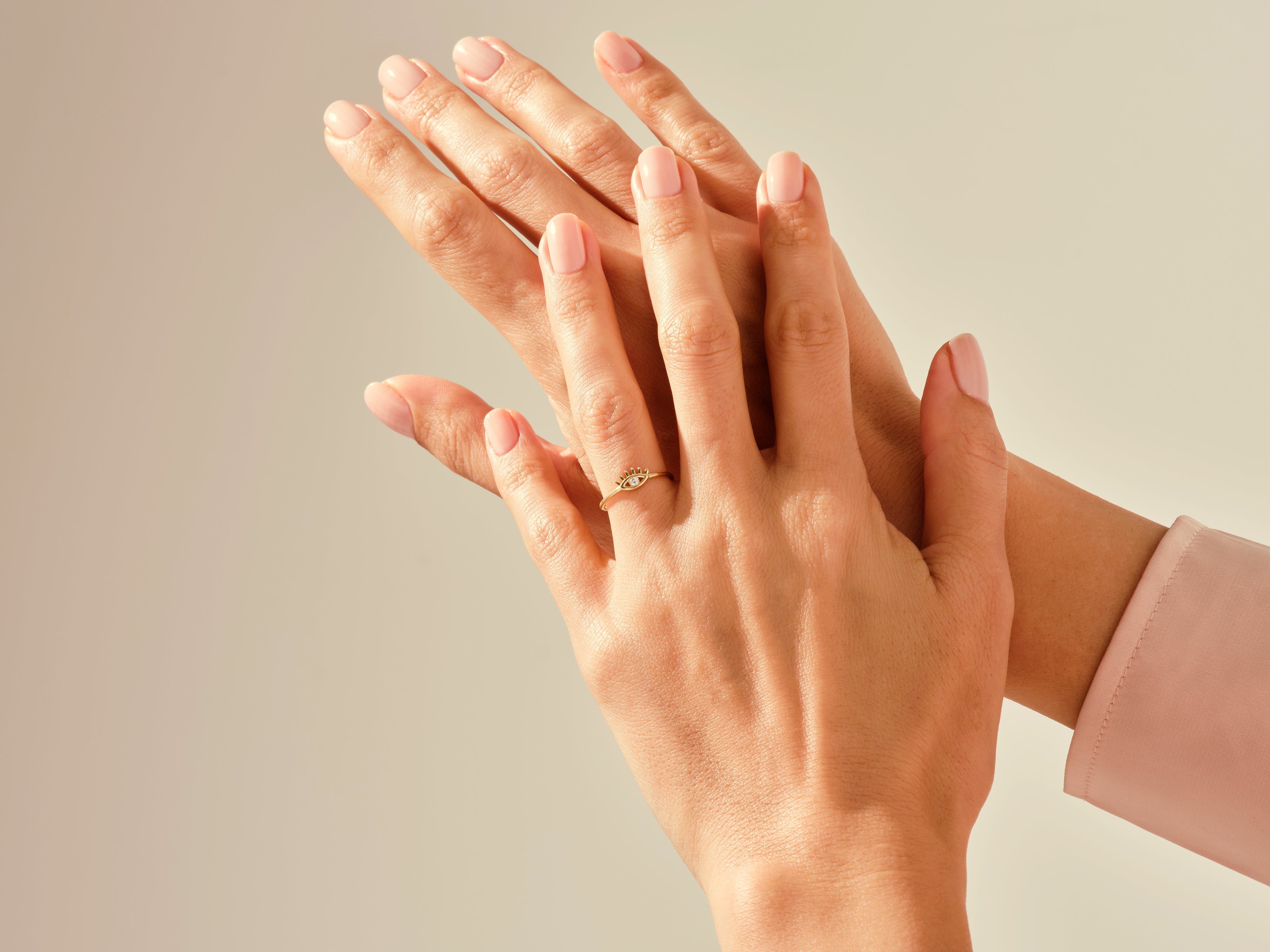 Single Evil Eye Ring