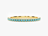 Turquoise Wedding Band