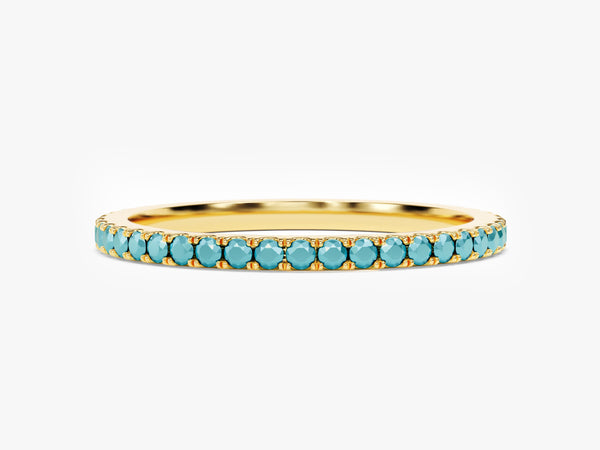 Turquoise Wedding Band