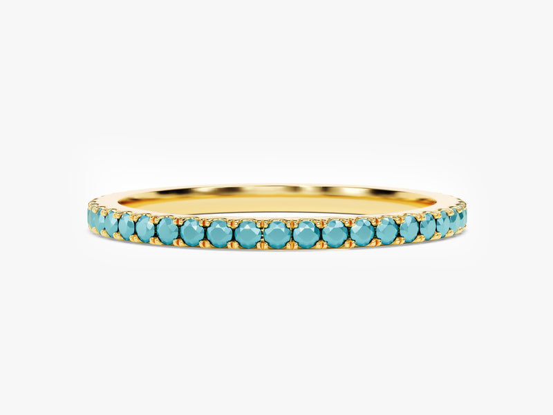 Turquoise Wedding Band