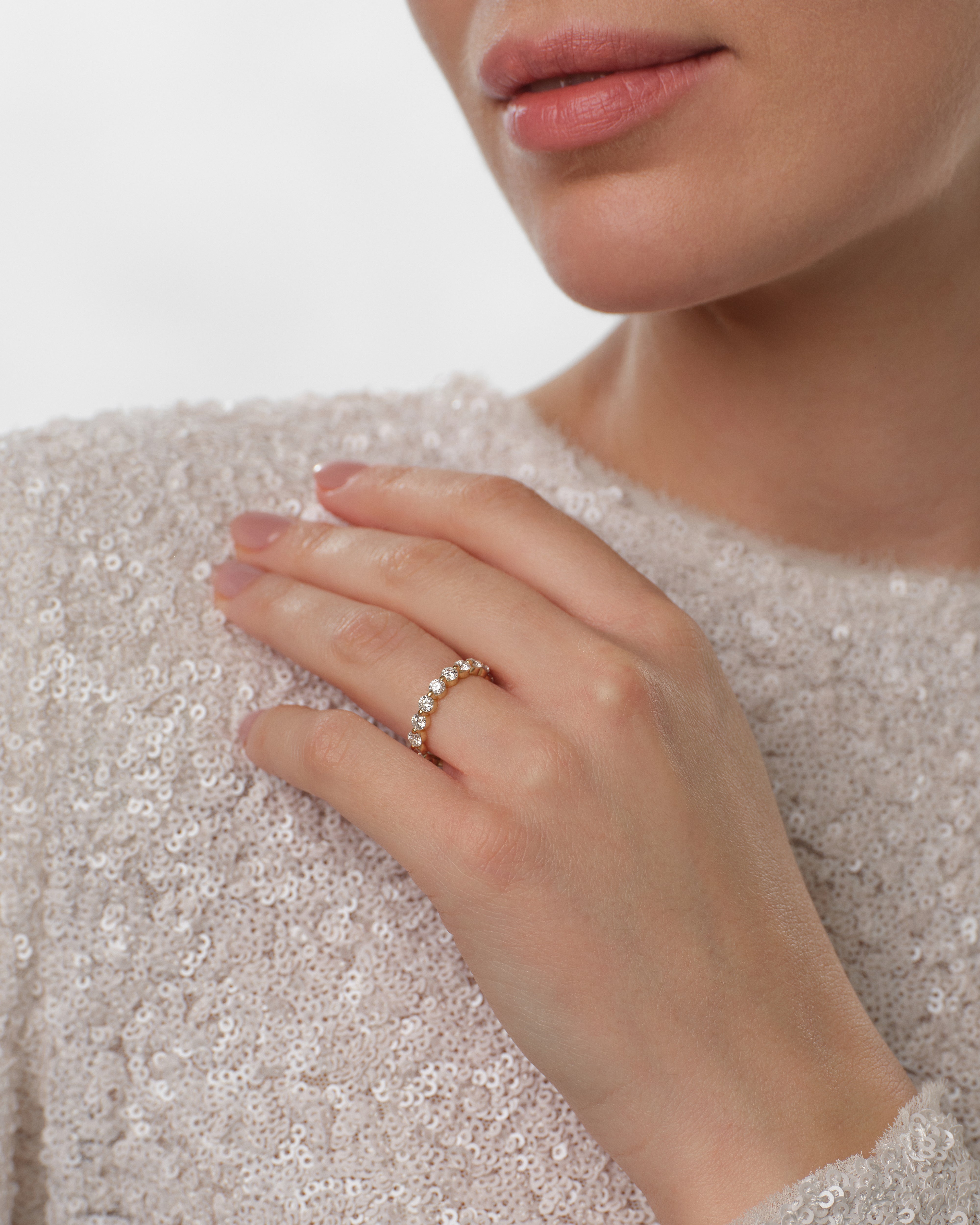 Single Prong Eternity Band (2.00 CT TW)