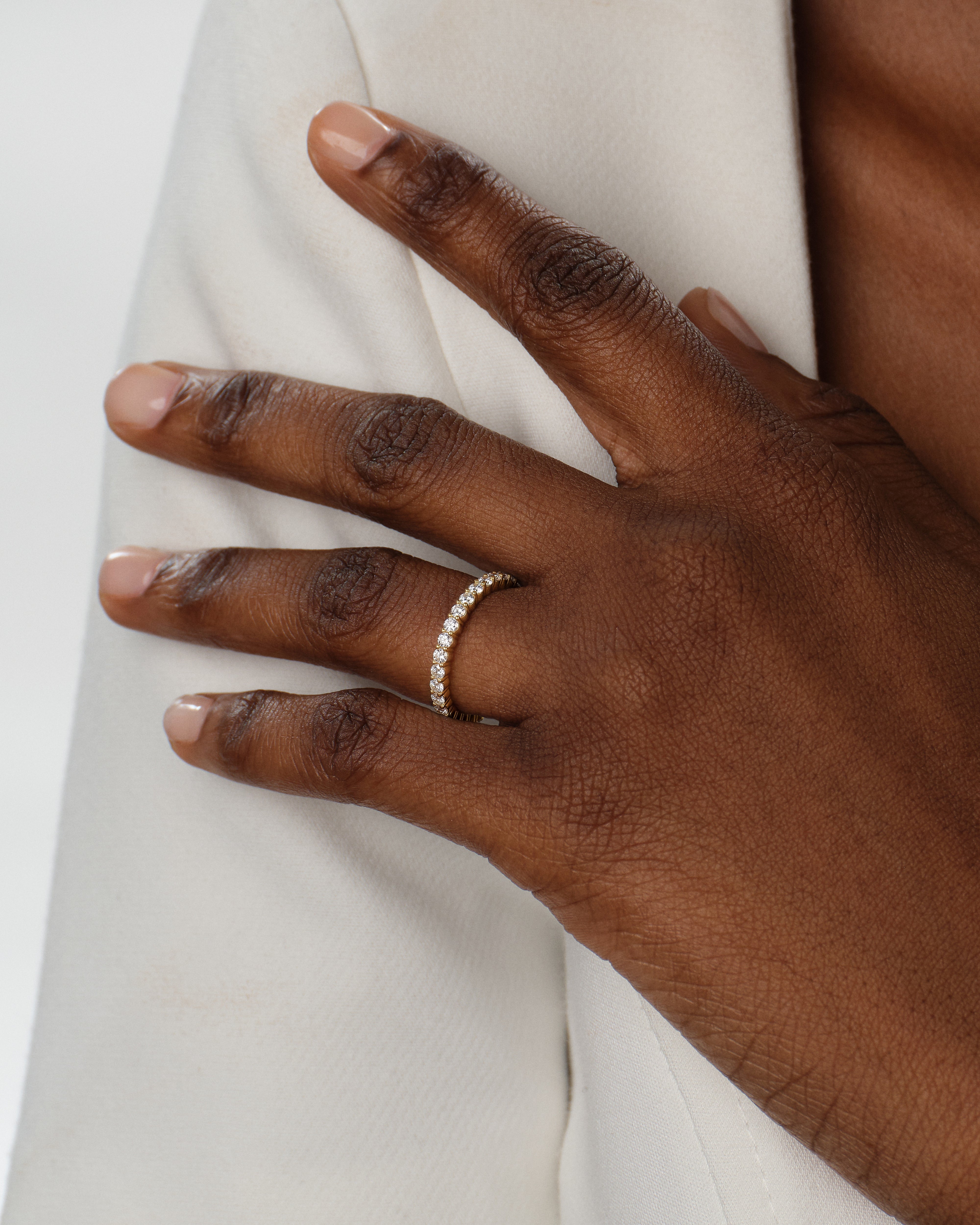Faceted Eternity Band (1.00 CT TW)