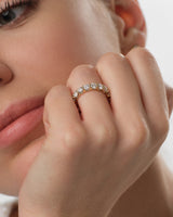 U-Prong Half Eternity Band (2.00 CT TW)