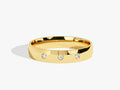 5mm Flush Set Men's Engagement Ring (0.09 CT TW)