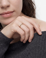 Birthstone Flush Set Ring