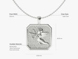 Cupid Pendant Necklace - Gold Vermeil