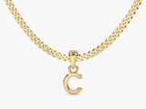Initial Cuban Chain Necklace