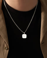 Engraved Message Pendant Necklace - Gold Vermeil