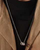 Men's Family Necklace - Gold Vermeil