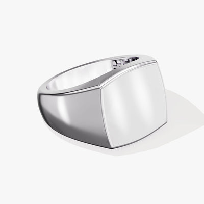 14k Gold Men's Signet Ring