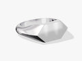 Hexagon Signet Ring - Gold Vermeil