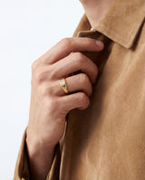 Pave Men's Wedding Band