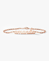 Cuban Chain Name Bracelet