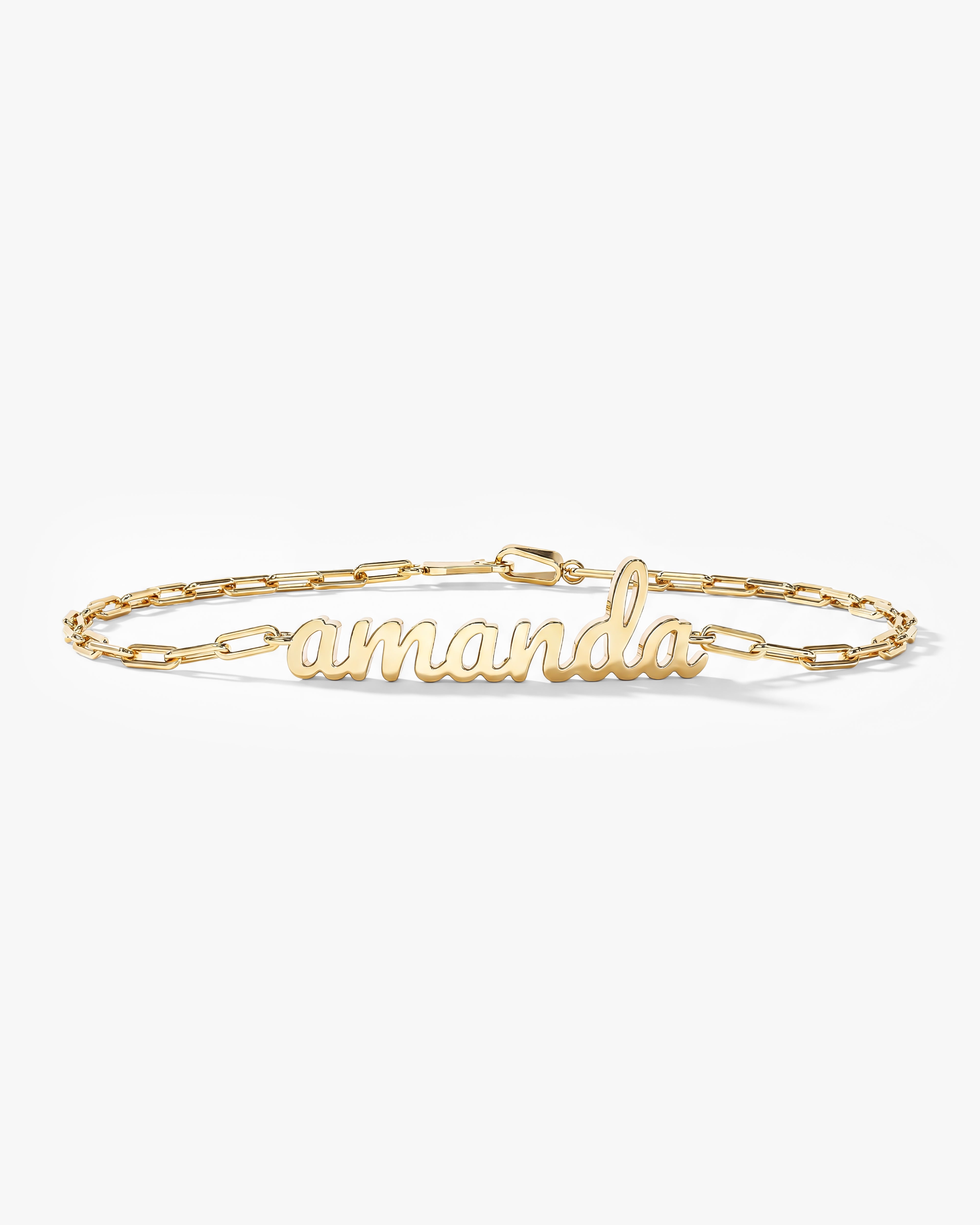 Cuban Chain Name Bracelet