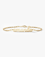 Cuban Chain Name Bracelet