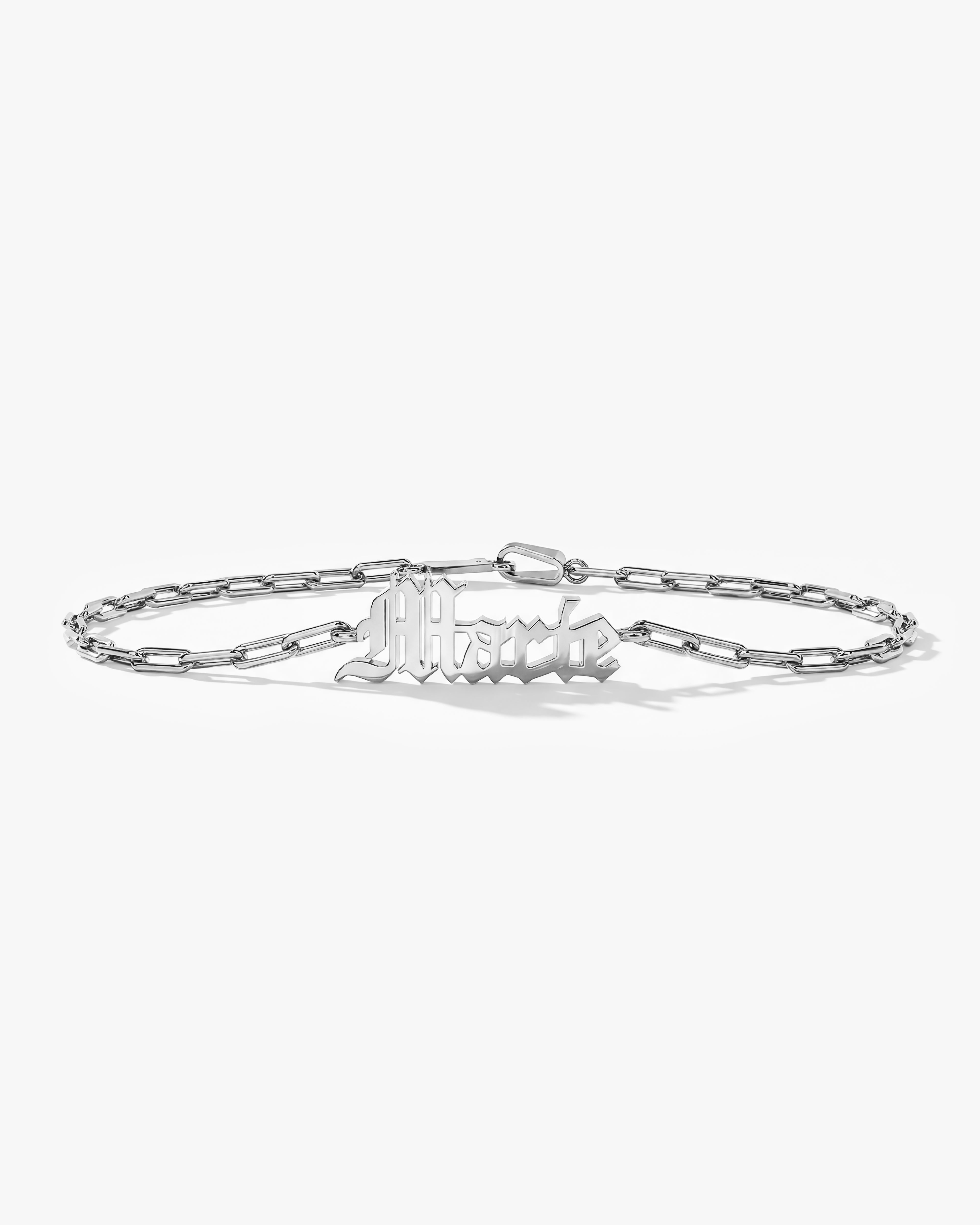 Cuban Chain Name Bracelet