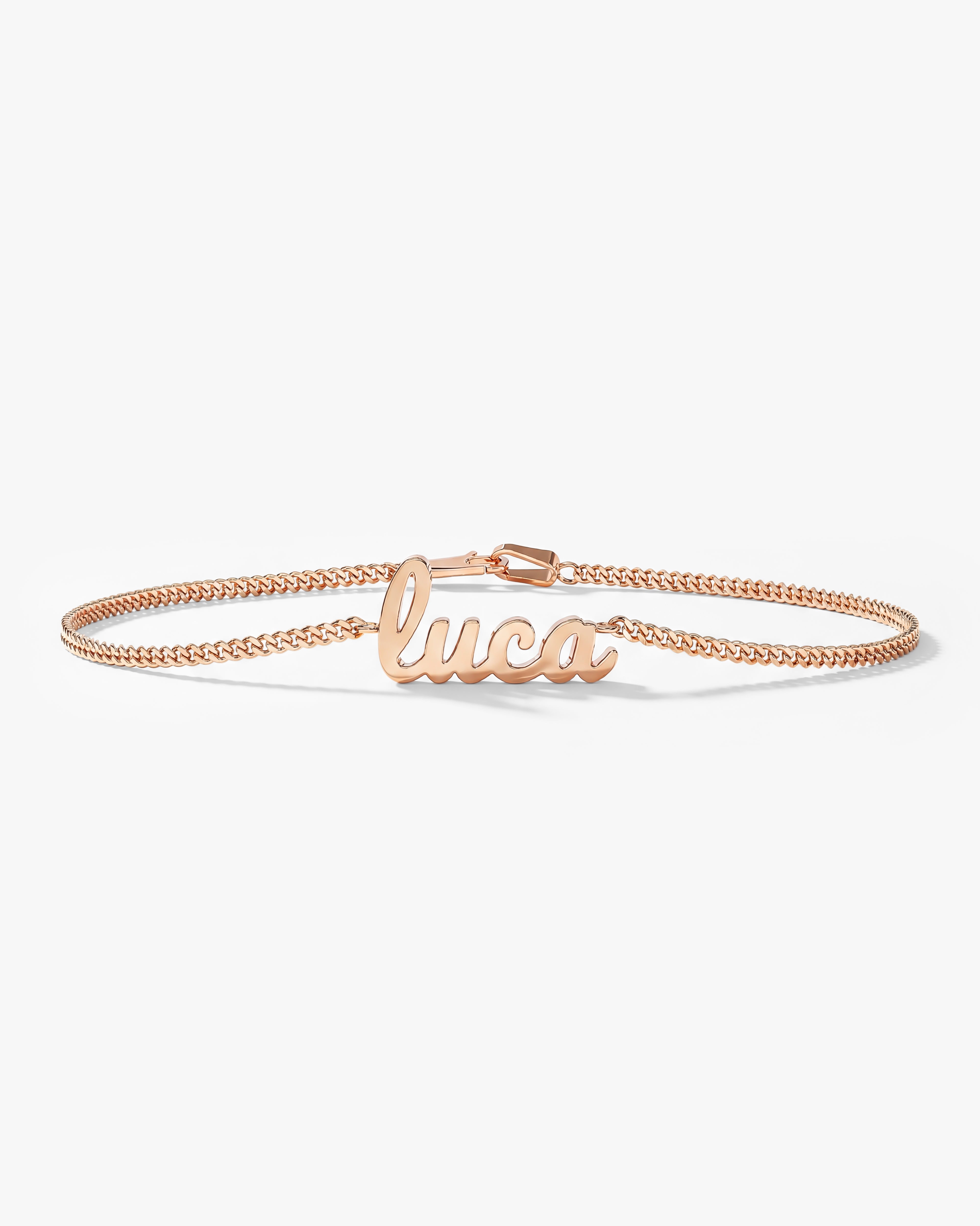 Cuban Chain Name Bracelet
