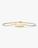 Cuban Chain Name Bracelet