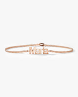 Cuban Chain Name Bracelet