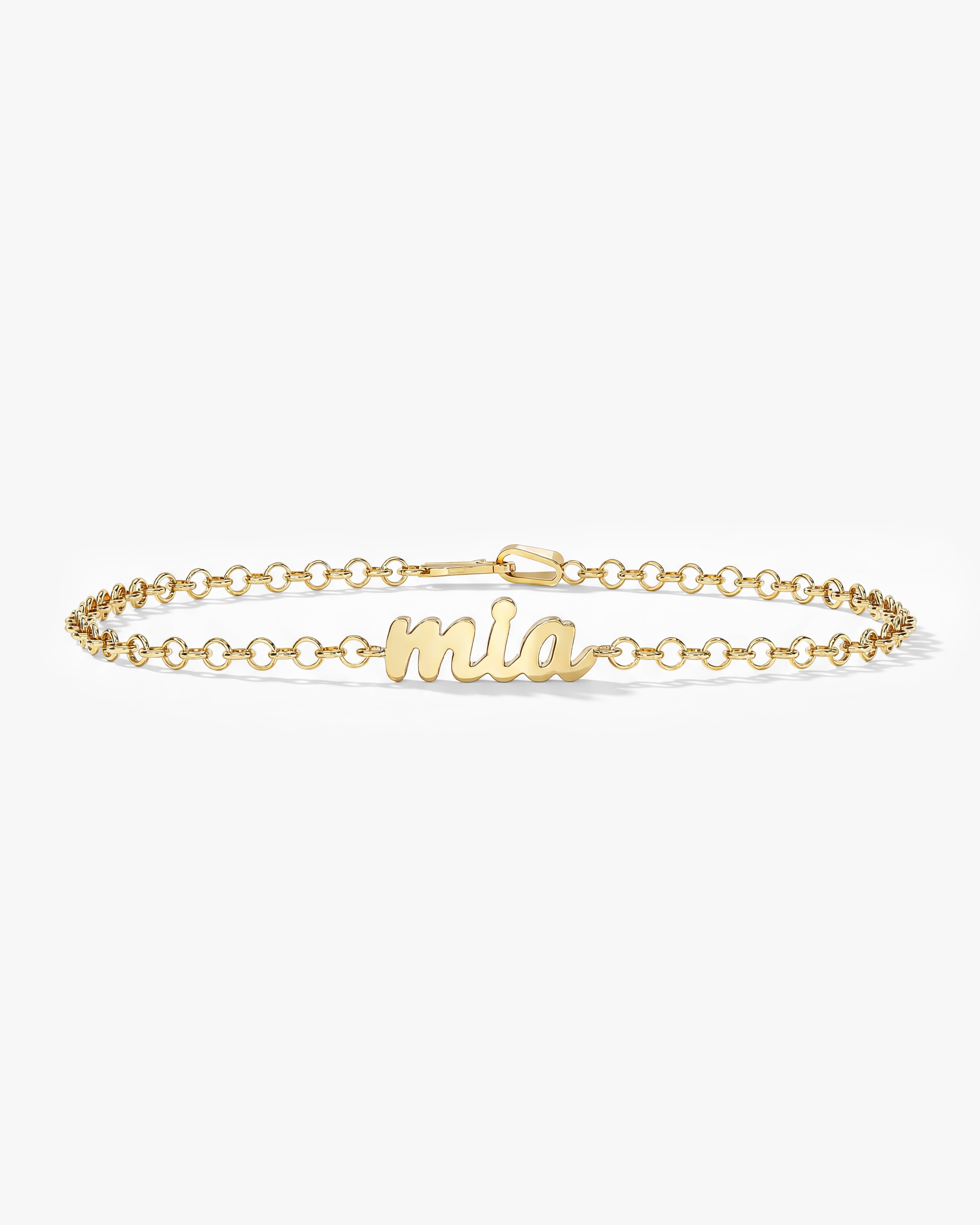 Cuban Chain Name Bracelet