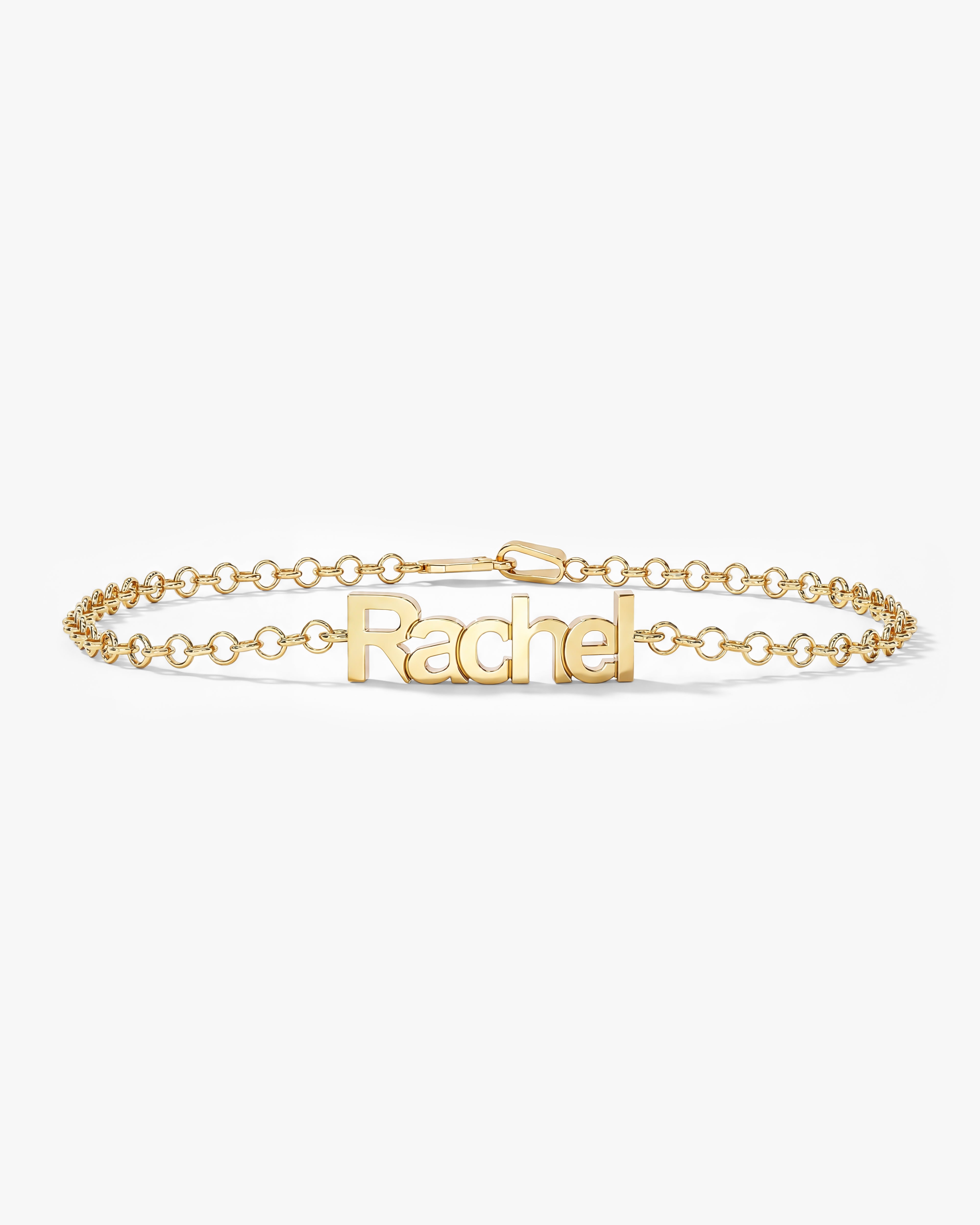 Cuban Chain Name Bracelet