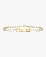 Cuban Chain Name Bracelet