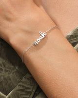 Paperclip Chain Name Bracelet
