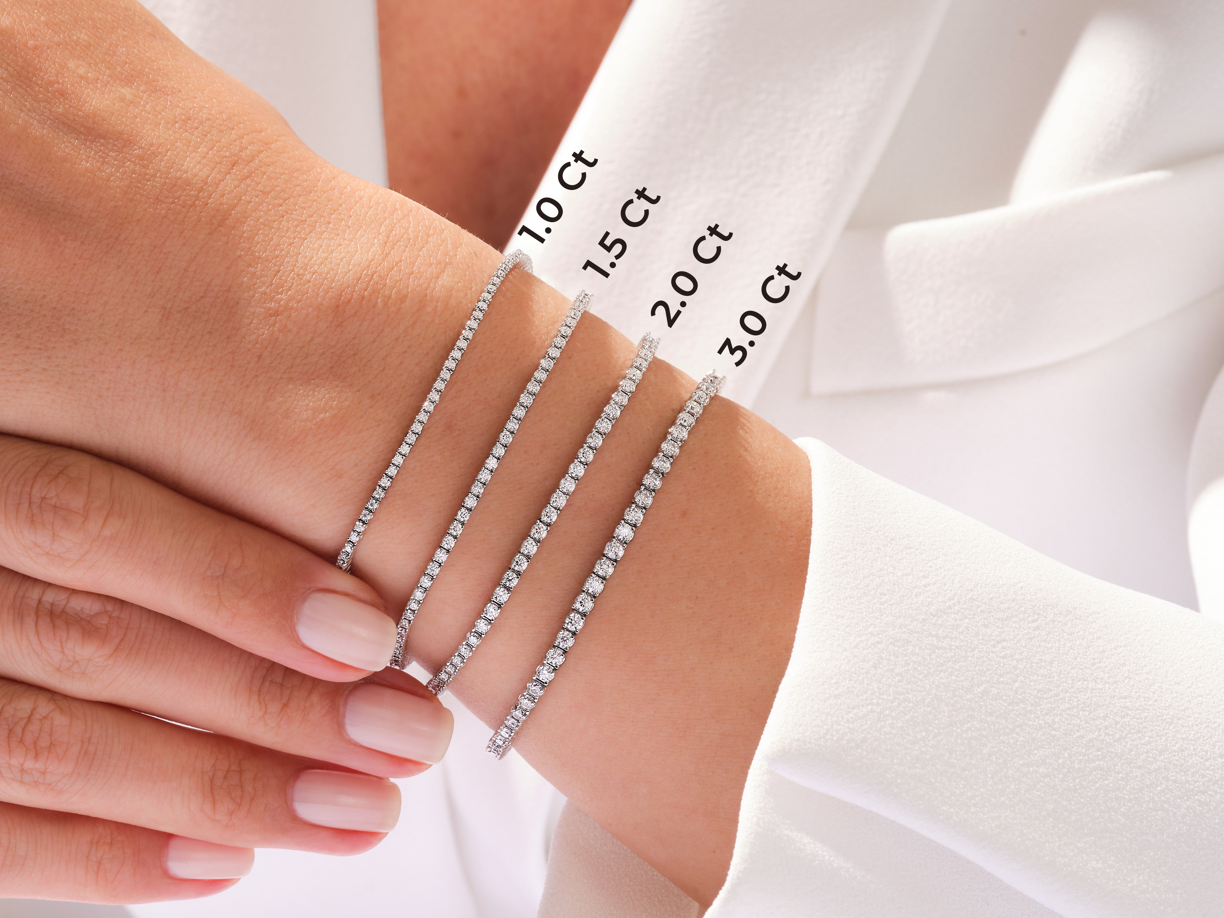 Lab Diamond Tennis Bracelet (1.50 CT TW)