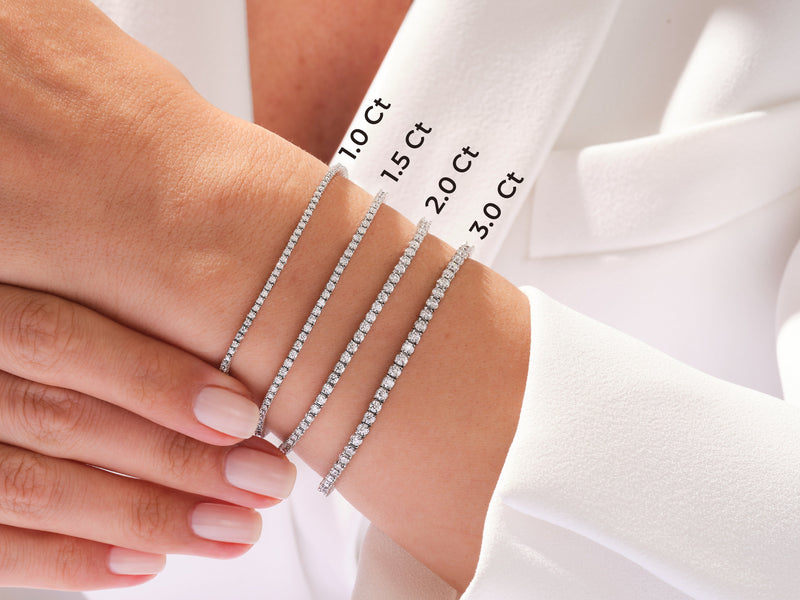 Lab Diamond Tennis Bracelet (1.50 CT TW)