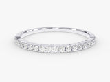 Diamond eternity band ring, fine jewelry for women
