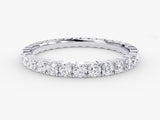 Diamond eternity band, fine jewelry, sparkling wedding ring