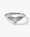 Whale Tail Signet Ring
