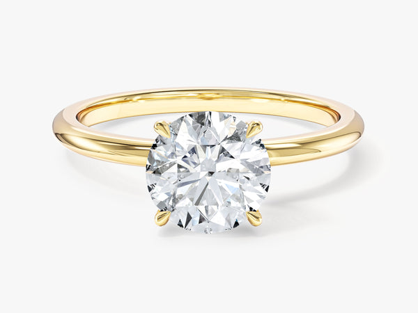 Solitaire Engagement Ring with Claw Prongs
