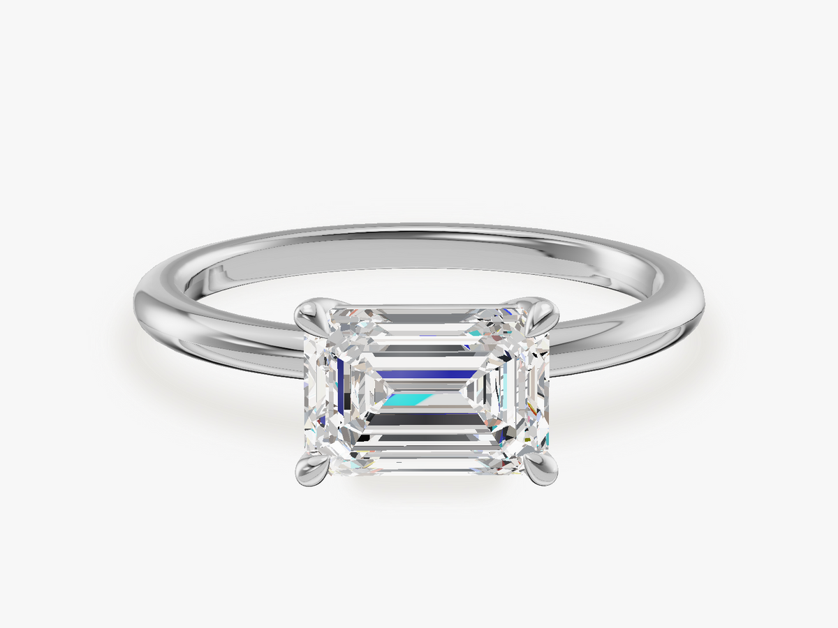 East West Engagement Ring