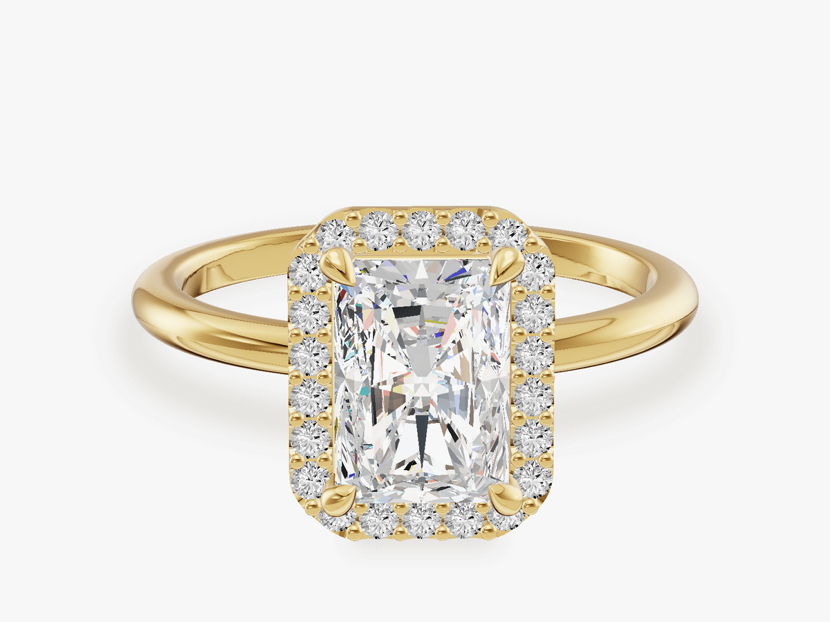 Halo Engagement Ring