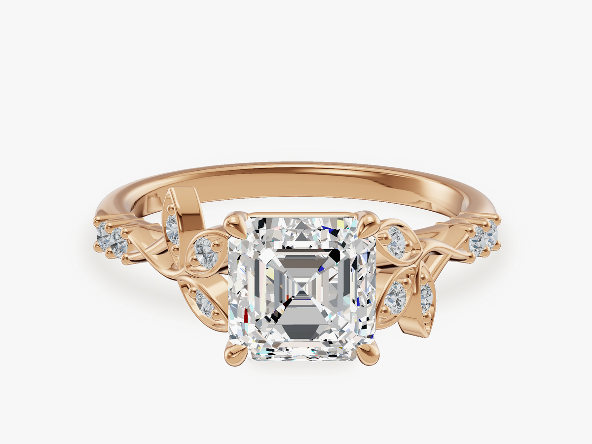 Nature Inspired Engagement Ring