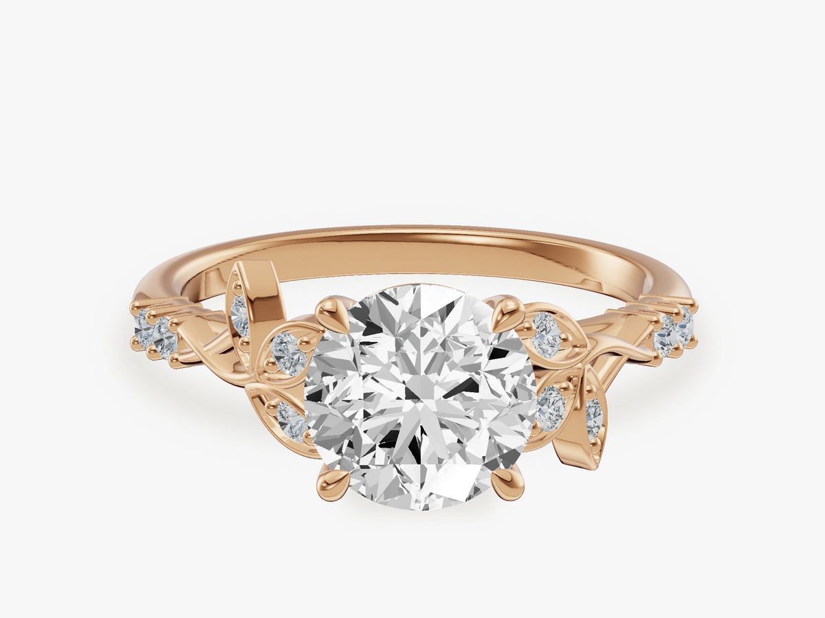 Nature Inspired Engagement Ring
